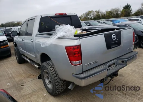 2007 Nissan Titan Xe из США, поврежденный, VIN 1N6BA07A77N202218